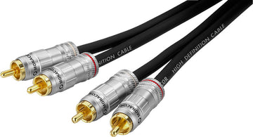Monacor ACP-150 50 Cable 2 X RCA 1.5 Metros 1