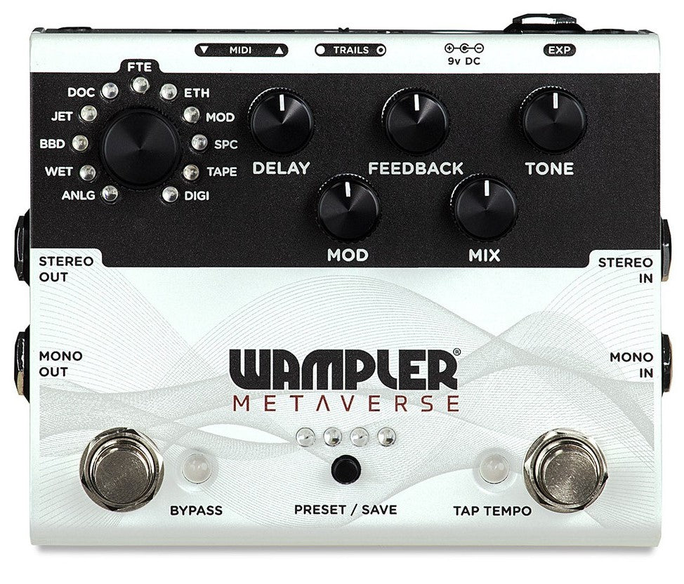 Wampler Metaverse Multidelay Pedal Delay 1