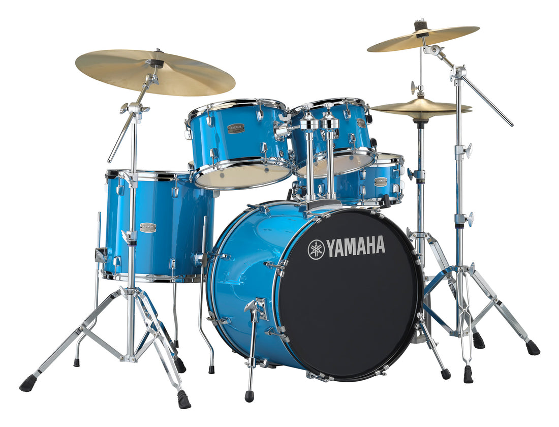 Yamaha RDP0F5 SKB CPset Rydeen Batería Acústica con Herrajes y Platos Sky Blue 1