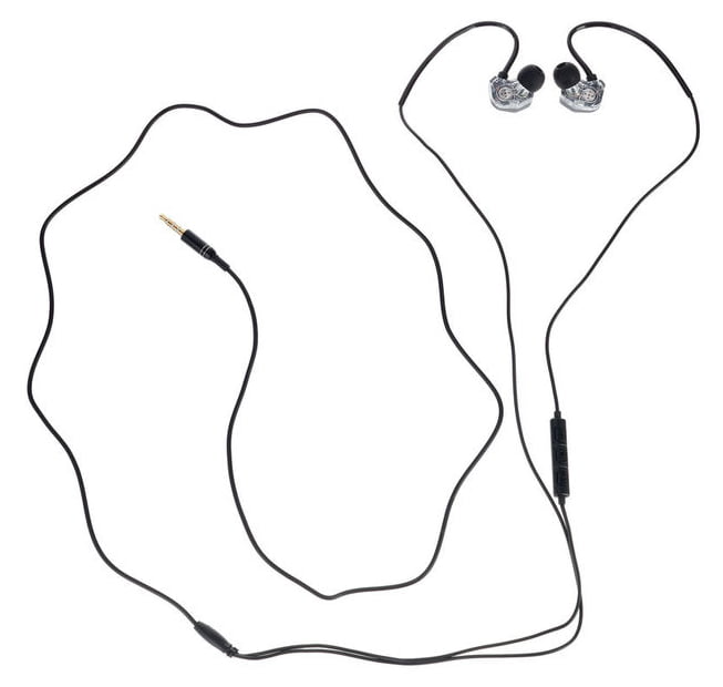 Mackie CR-BUDS+ Plus Auriculares Inear Negros 8