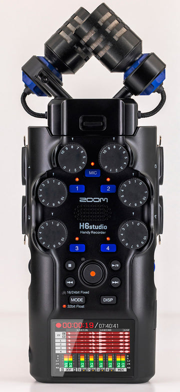 Zoom H6 Studio Grabador Digital Portátil 1