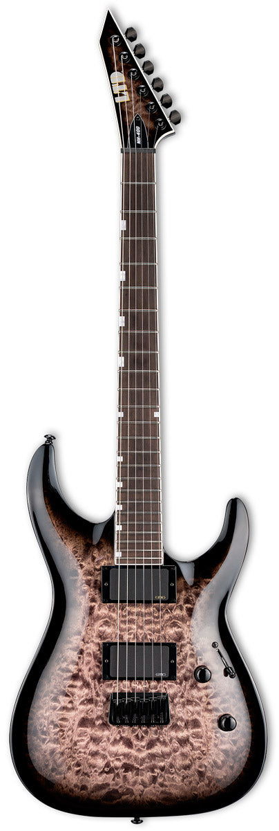 ESP LTD MH400HT QM STB Guitarra Eléctrica See Thru Black Sunburst 1