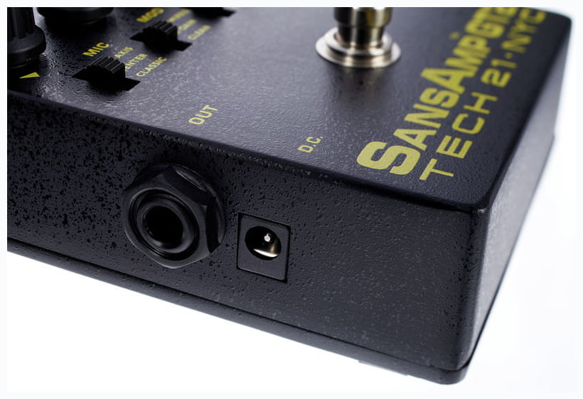 Tech 21 SansAmp GT2 Pedal Preamplificador para Guitarra 10