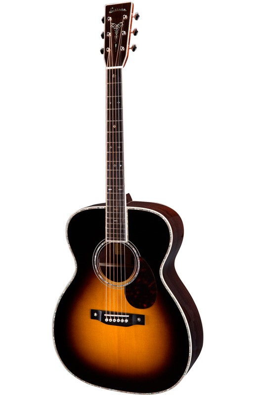 Eastman E40 OM TC SB Traditional Thermo Cured Guitarra Acústica Orquesta Sunburst 1