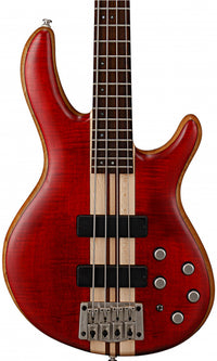 Cort A4 Plus FMMH OPBC Artisan Bajo Eléctrico Black Cherry 2