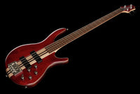 Cort A4 Plus FMMH OPBC Artisan Bajo Eléctrico Black Cherry 10