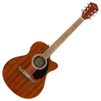 Fender FA135CE v2 All Mahogany WN Guitarra Electroacústica Concierto Natural 9