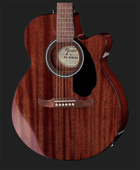 Fender FA135CE v2 All Mahogany WN Guitarra Electroacústica Concierto Natural 12