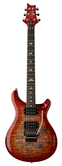 PRS SE Floyd Custom 24 CCB Guitarra Eléctrica Charcoal Cherry Burst 1