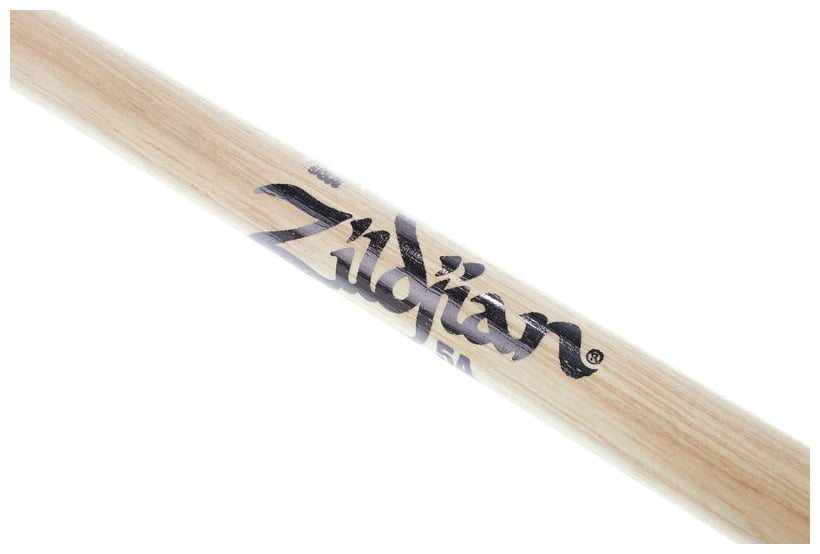 Zildjian 5A Madera Natural Hickory Par Baquetas Batería 4