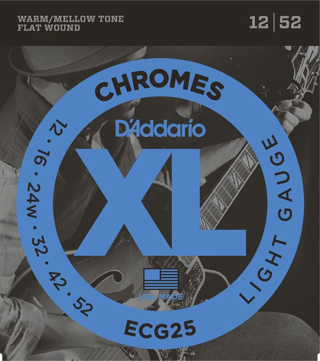 Daddario ECG25 Juego Cuerdas Guitarra Eléctrica 012-052 1