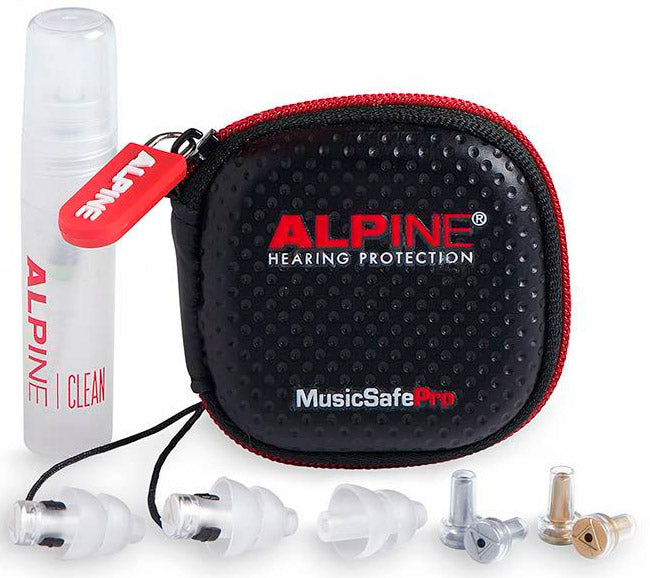 Alpine MSP TR Musicsafe Pro Tapones Protectores Oídos Transparentes 1