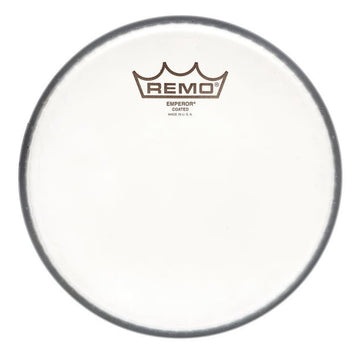 Remo BE010800 Emperor Parche 8 Pulgadas Blanco Rugoso 1