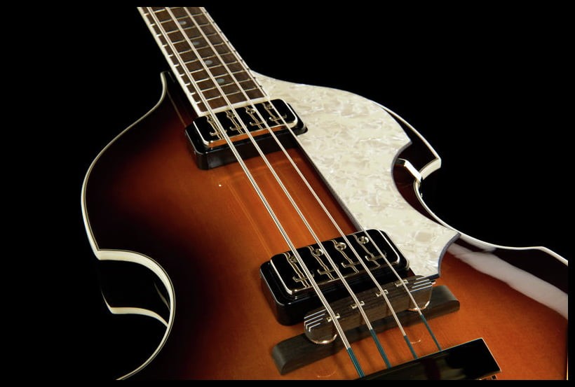 Hofner HCT5001 SB Contemporary Violín Bajo Eléctrico Sunburst 5