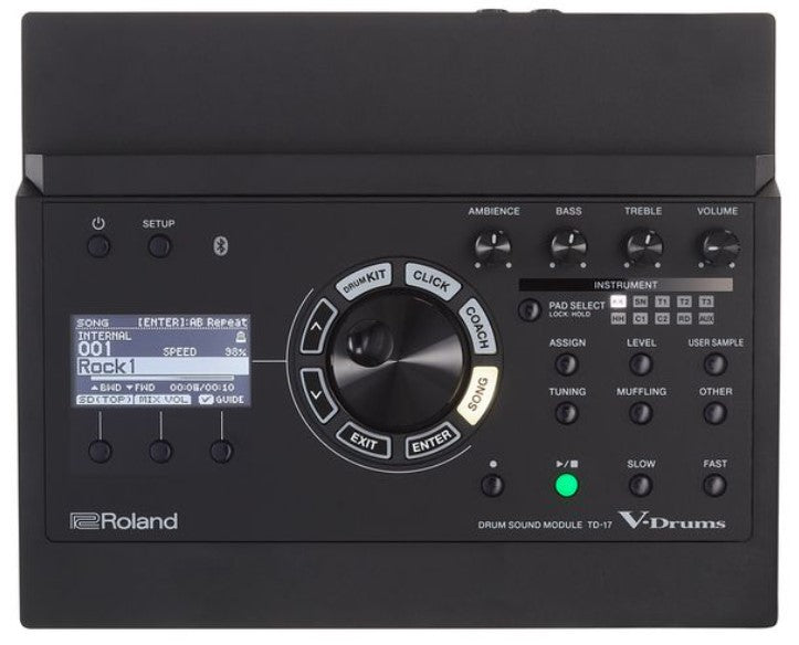 Roland TD-17KVX2 Batería Electrónica Digital con Soporte MDS 10