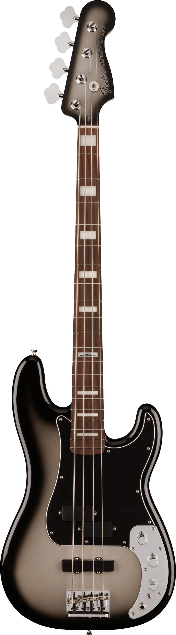 Fender Troy Sanders Precision Bass RW Bajo Eléctrico Silverburst 1