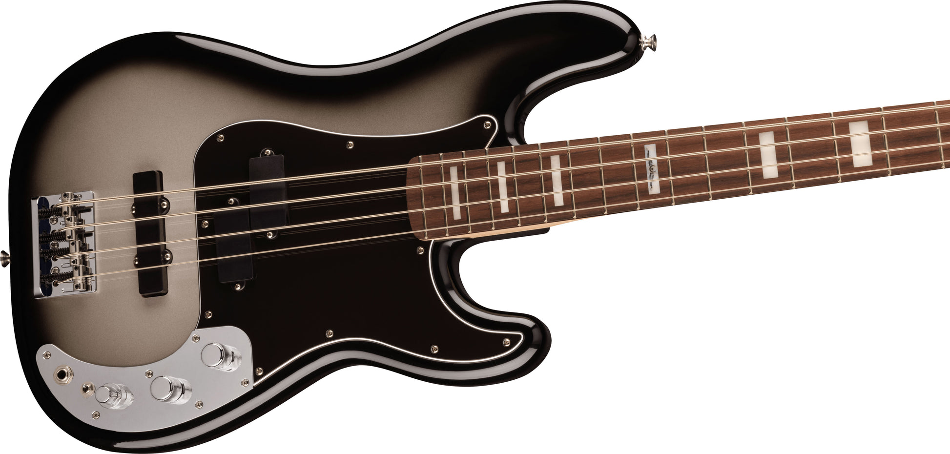 Fender Troy Sanders Precision Bass RW Bajo Eléctrico Silverburst 3