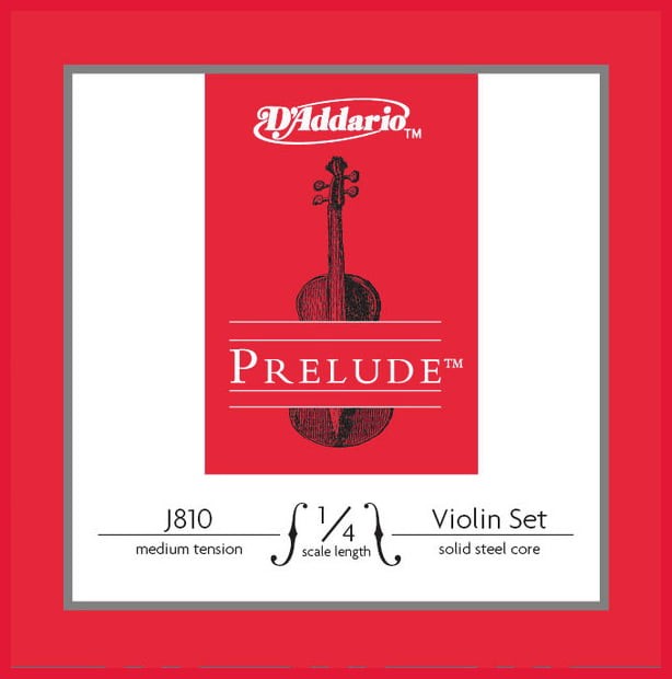 Daddario J810 Prelude Juego Cuerdas Violín 1/4 2