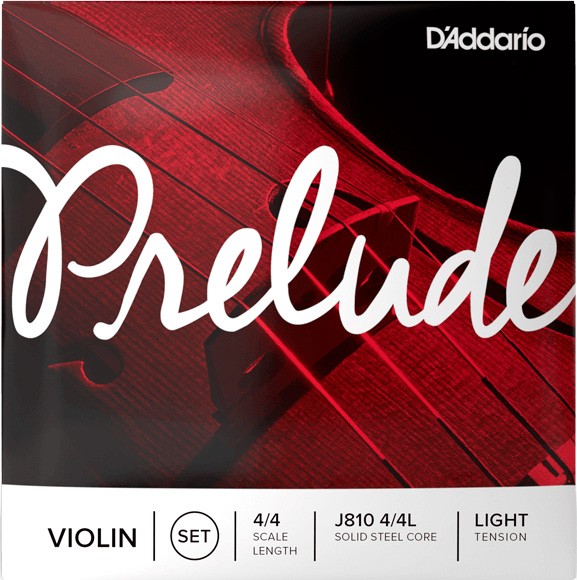 Daddario J810L 4/4 Prelude Juego Cuerdas Violin 1