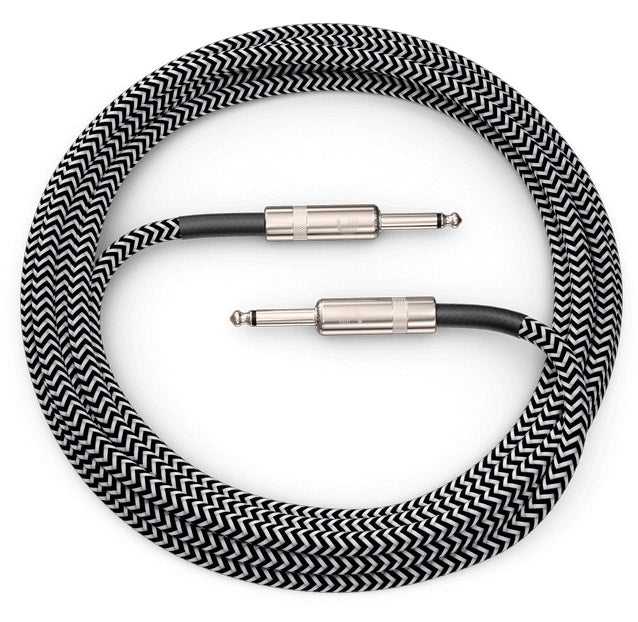 Daddario PW-BG-15BG Cable Instrumento 4.5 Metros Negro Gris 1