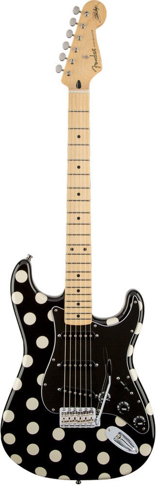 Fender Buddy Guy Standard Stratocaster MN Guitarra Eléctrica Polka Dot 1