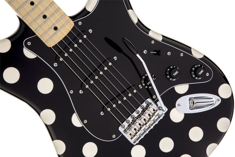 Fender Buddy Guy Standard Stratocaster MN Guitarra Eléctrica Polka Dot 4