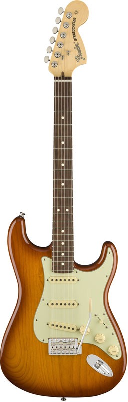 Fender American Performer Stratocaster RW Guitarra Eléctrica Honey Burst 1