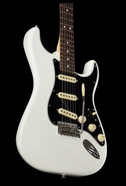 Fender American Performer Stratocaster RW Guitarra Eléctrica Arctic White 13