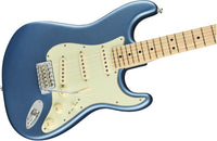 Fender American Performer Stratocaster MN Guitarra Eléctrica Satin Lake Placid Blue 3