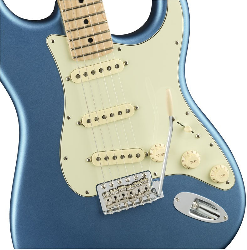 Fender American Performer Stratocaster MN Guitarra Eléctrica Satin Lake Placid Blue 4