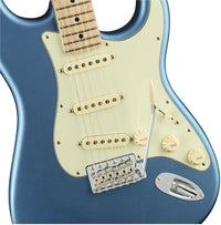 Fender American Performer Stratocaster MN Guitarra Eléctrica Satin Lake Placid Blue 4