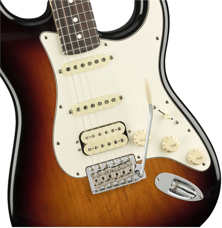 Fender American Performer Stratocaster HSS RW Guitarra Eléctrica 3 Colores Sunburst 4