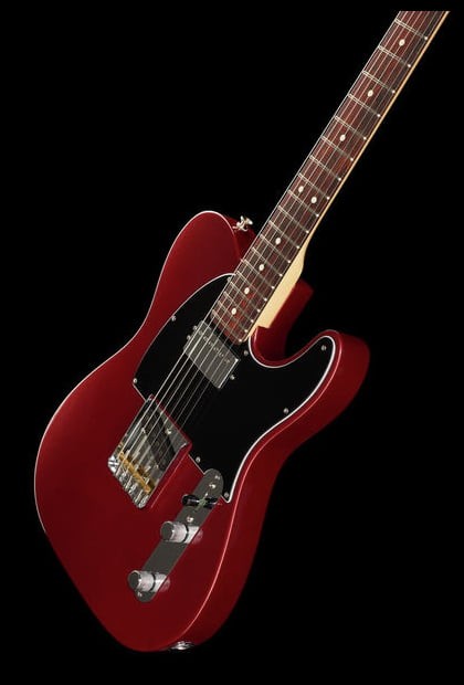 Fender American Performer Telecaster HUM RW Guitarra Eléctrica Aubergine 13