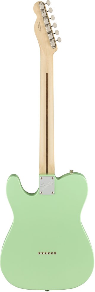 Fender American Performer Telecaster HUM RW Guitarra Eléctrica Satin Surf Green 2