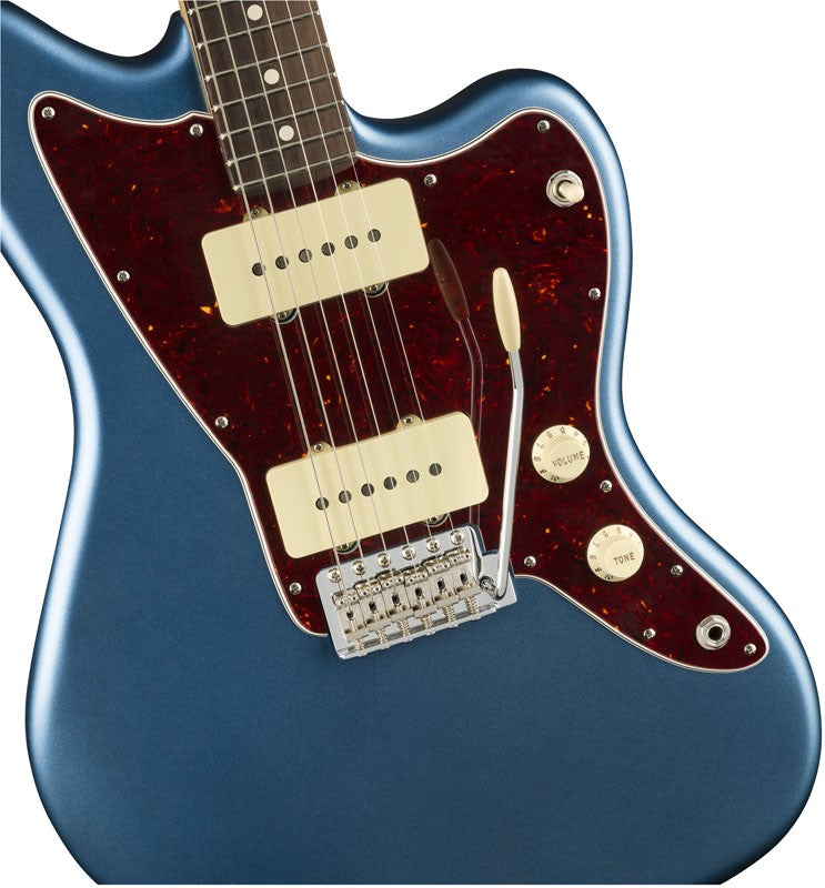 Fender American Performer Jazzmaster RW Guitarra Eléctrica Satin Lake Placid Blue 4