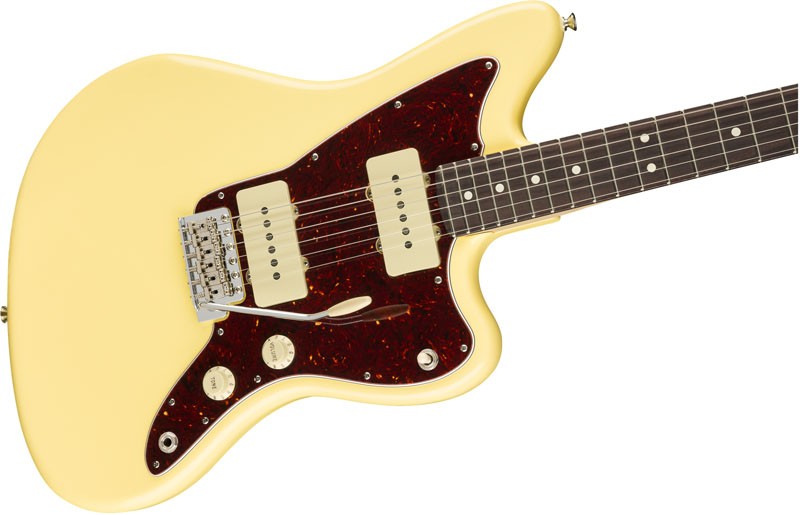 Fender American Performer Jazzmaster RW Guitarra Eléctrica Vintage White 3