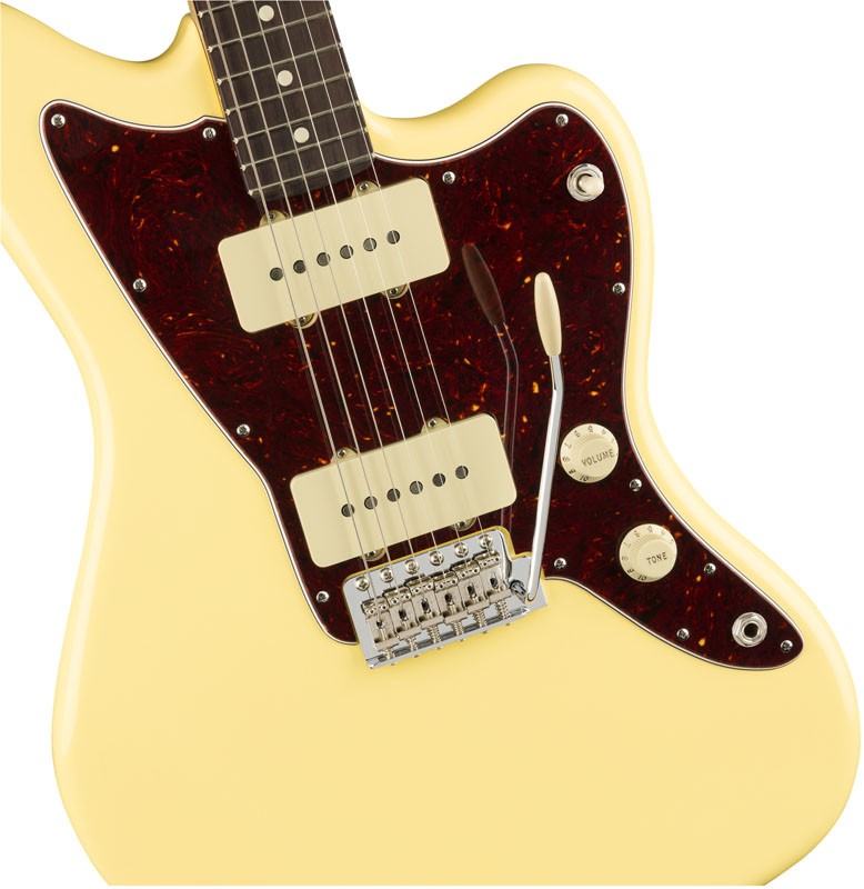 Fender American Performer Jazzmaster RW Guitarra Eléctrica Vintage White 4