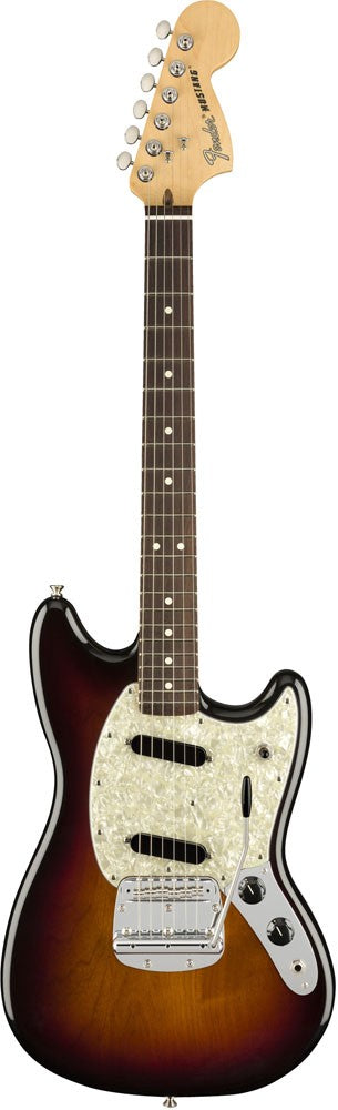 Fender American Performer Mustang RW Guitarra Eléctrica 3 Colores Sunburst 1