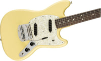 Fender American Performer Mustang RW Guitarra Eléctrica Vintage White 3