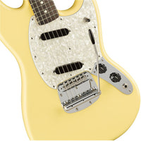 Fender American Performer Mustang RW Guitarra Eléctrica Vintage White 4