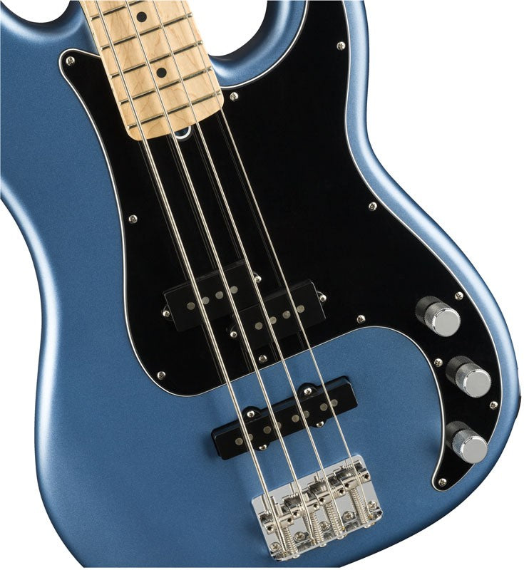 Fender American Performer Precision Bass MN Bajo Eléctrico Satin Lake Placid Blue 4