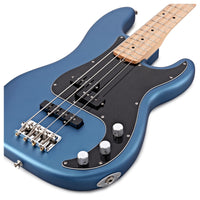 Fender American Performer Precision Bass MN Bajo Eléctrico Satin Lake Placid Blue 10