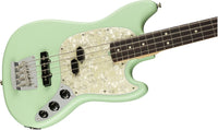 Fender American Performer Mustang Bass RW Bajo Eléctrico Satin Surf Green 3