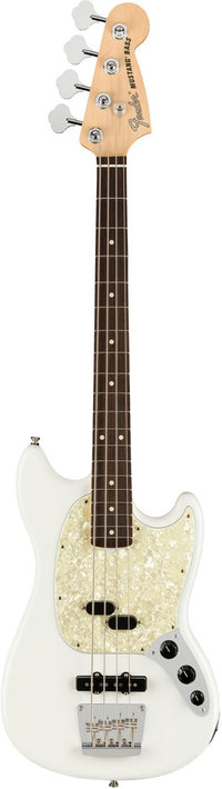 Fender American Performer Mustang Bass RW Bajo Eléctrico Arctic White 1