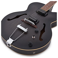 Ibanez AF55 TKF Guitarra Eléctrica Transparent Black Flat 4