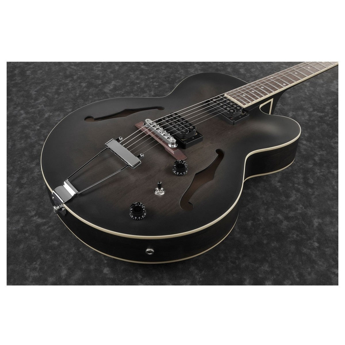 Ibanez AF55 TKF Guitarra Eléctrica Transparent Black Flat 10