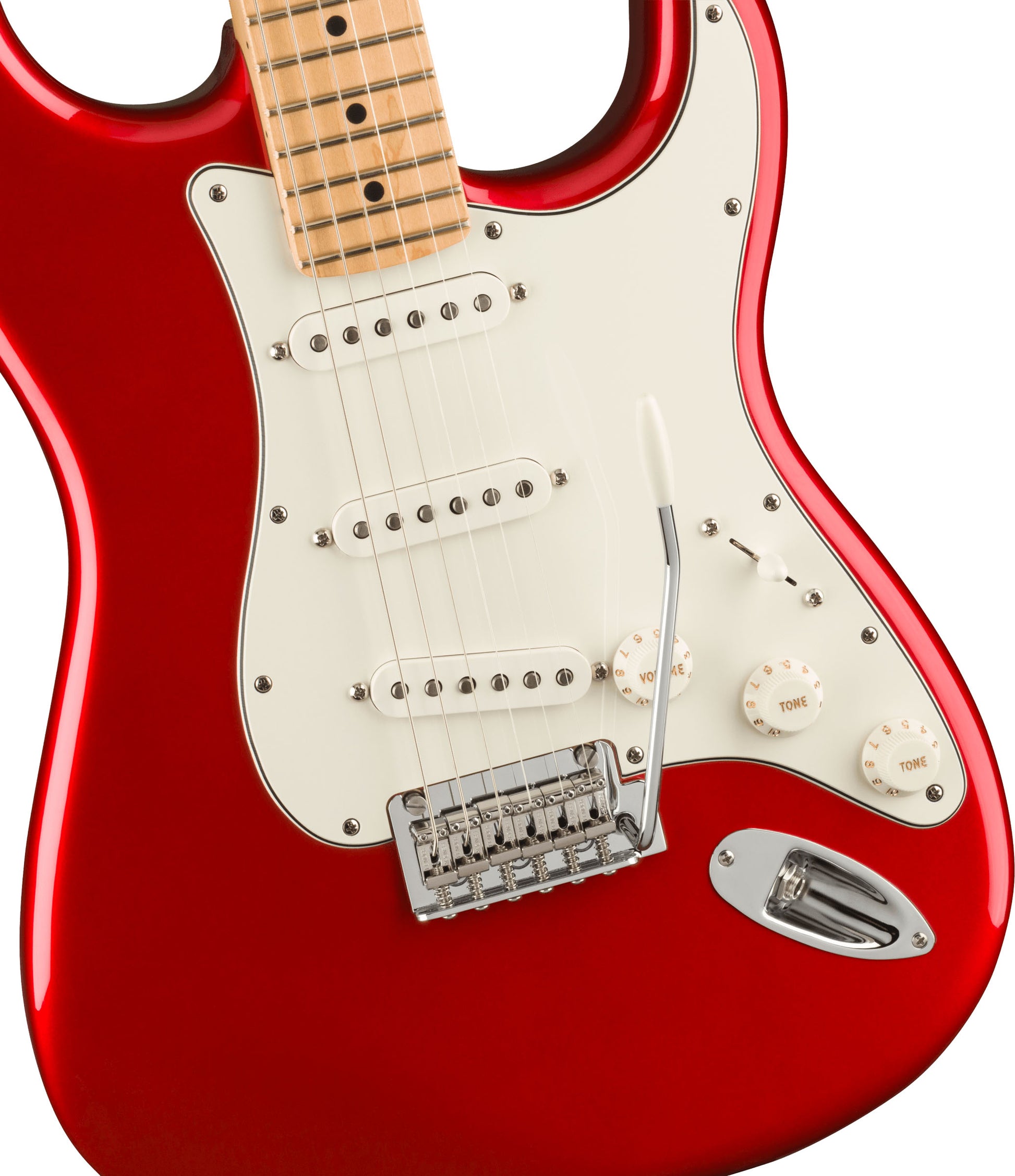 Fender Player Stratocaster MN Guitarra Eléctrica Candy Apple Red 4