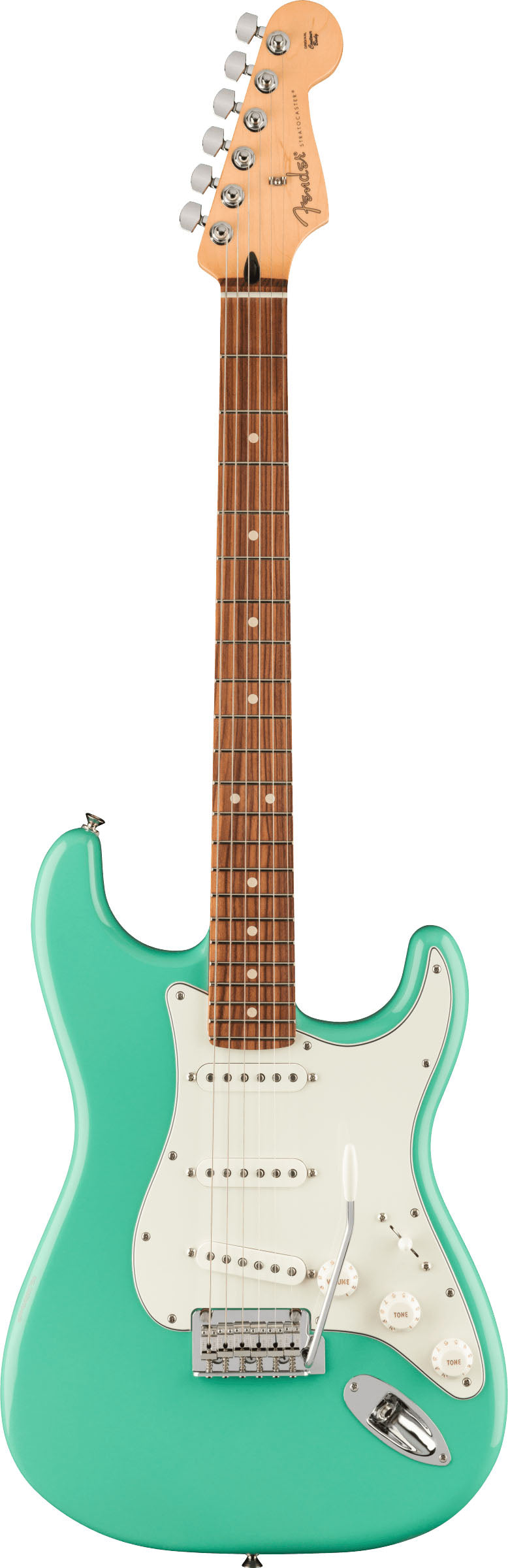 Fender Player Stratocaster PF Guitarra Eléctrica Sea Foam Green 1