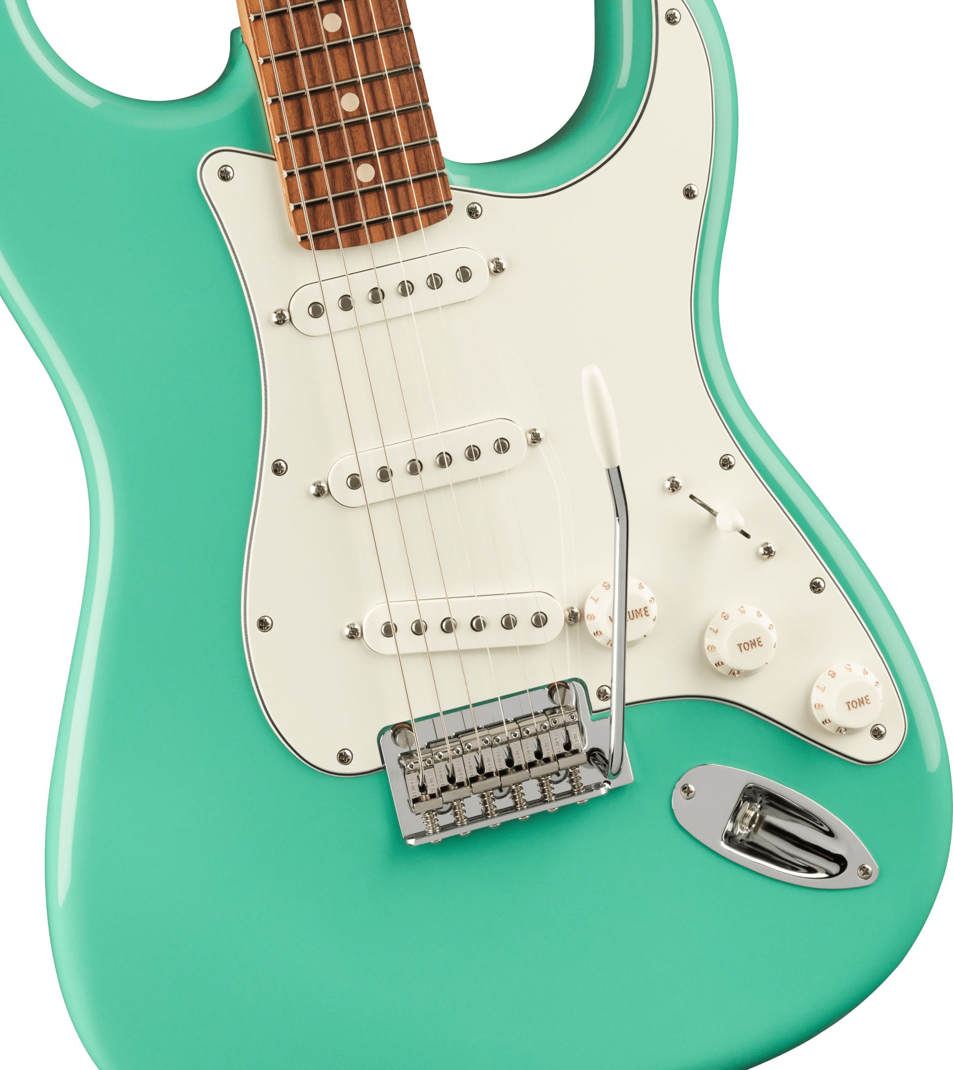 Fender Player Stratocaster PF Guitarra Eléctrica Sea Foam Green 4