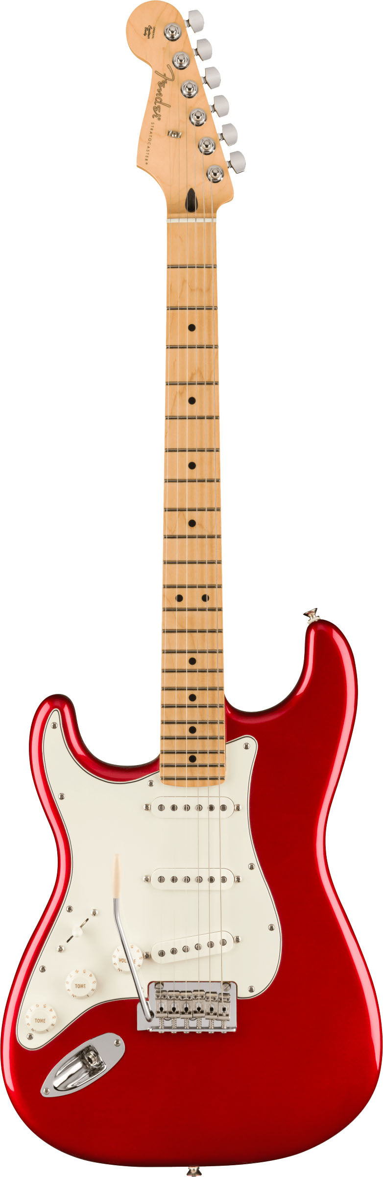 Fender Player Stratocaster LH MN Guitarra Eléctrica para Zurdos Candy Apple Red 1